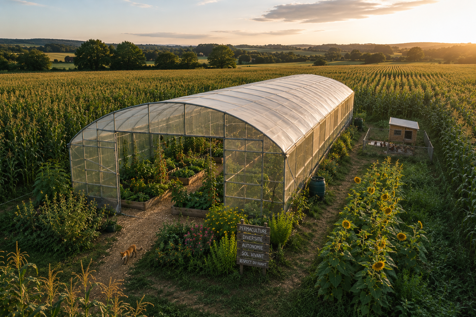 Serre agricole 50 à 150 m² : quelles règles en zone agricole et quelles autorisations ?